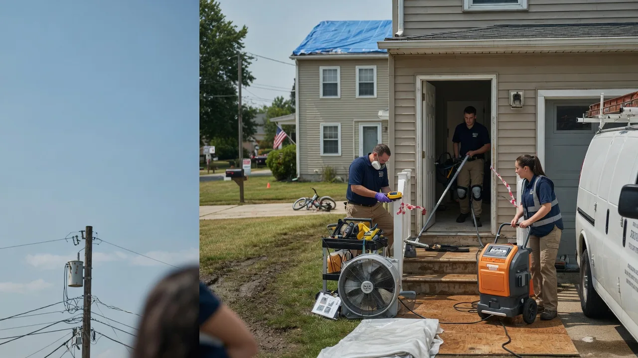 Water Damage Repair in Nu Mine, PA near me